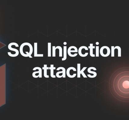Illustration of an SQL Injection (SQLi) attack, showing a hacker exploiting a vulnerable web application's database to inject malicious SQL queries and gain unauthorized access to sensitive data.