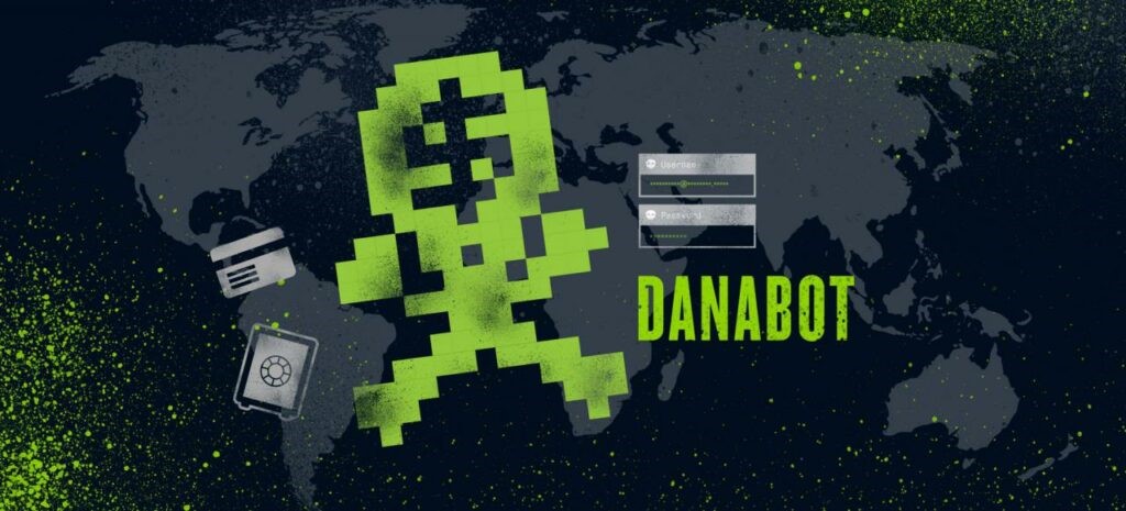 Headline about U.S. charging 16 individuals linked to DanaBot malware as developers accidentally infect their own systems